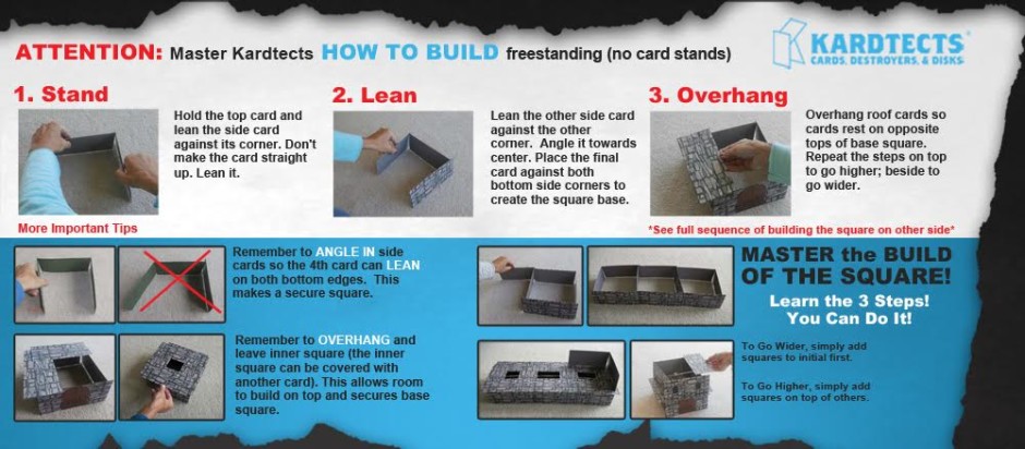 how to build a card house