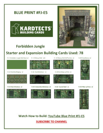 card house jungle ruin