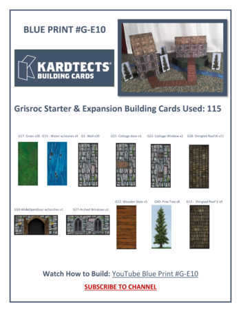 card houses blue print kardtects