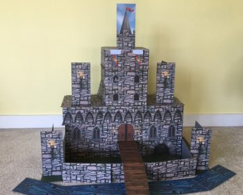 how to build a card castle